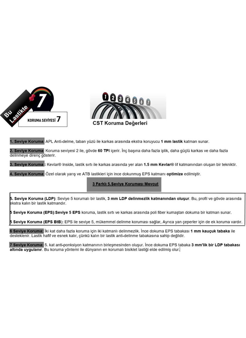 C1920 Platinum Protector 700X45 C Eps/ldp (Armored) Tire