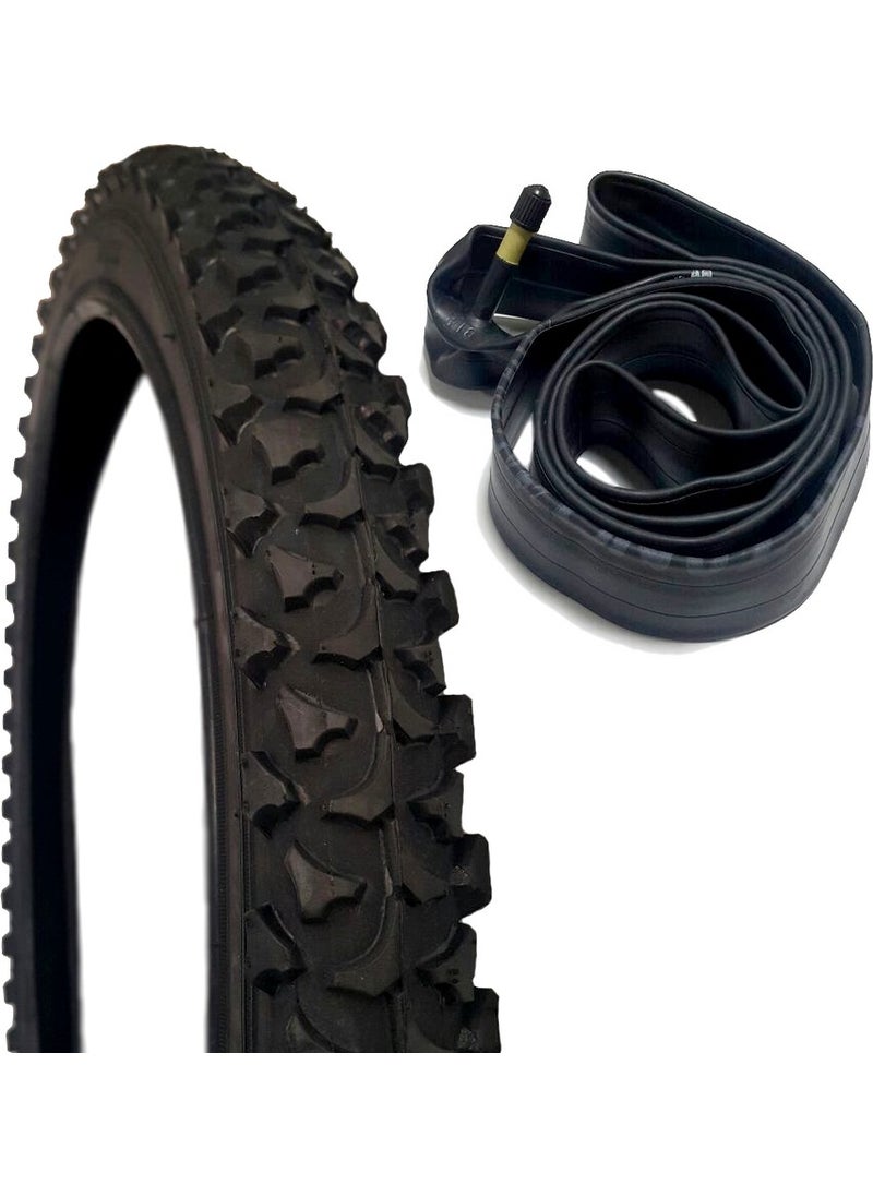 Bicycle 12 Rims Outer and Inner Tire Set