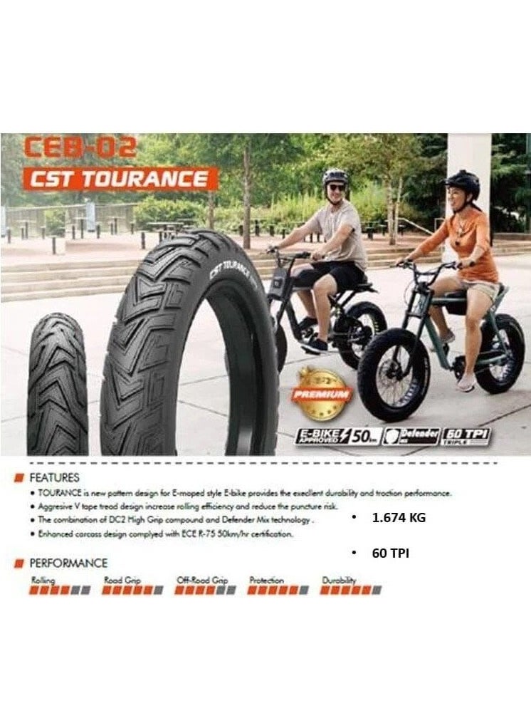 Tourance 20X4.0 Fat Bike Armored Tire