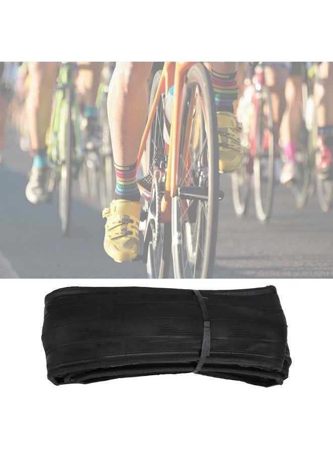 700*23C 25C Black Rubber Folding Cycling Bike Bicycle Road Bike Outer Tire Wheel (U25)