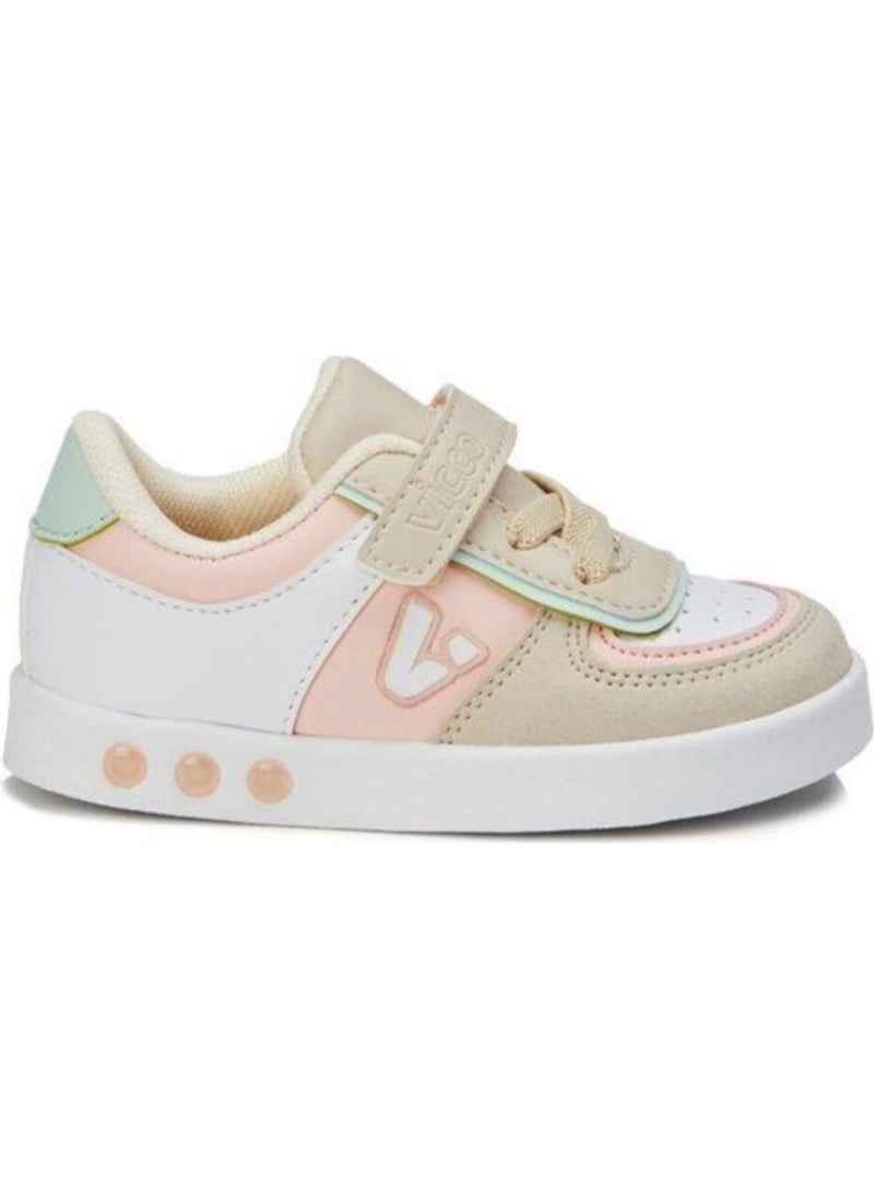 Sam Booties Lighted Sneakers White