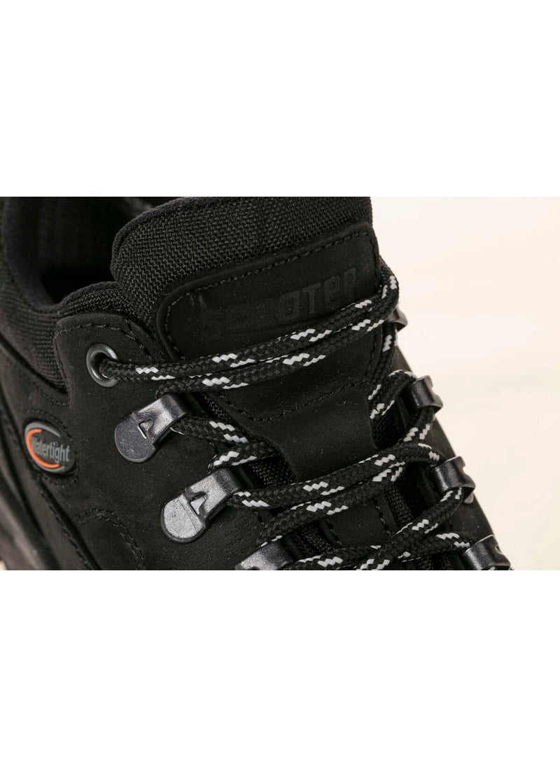 Waterproof Leather Black Women's Outdoor Shoes G5537CS
