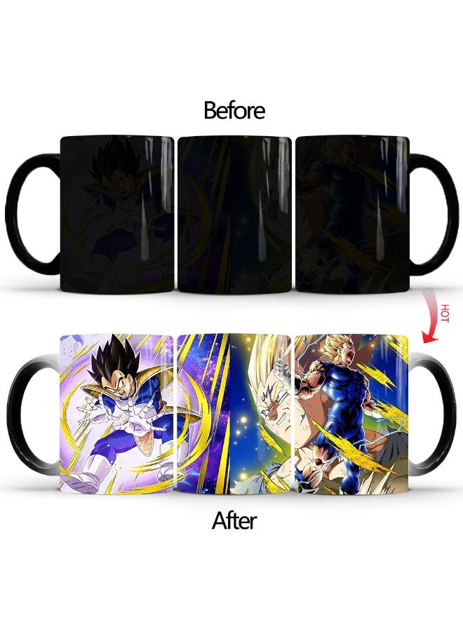 1 Pcs Personality Creative Dragon Ball Super Color-Changing Mug Printed Ceramic Mug 350ml