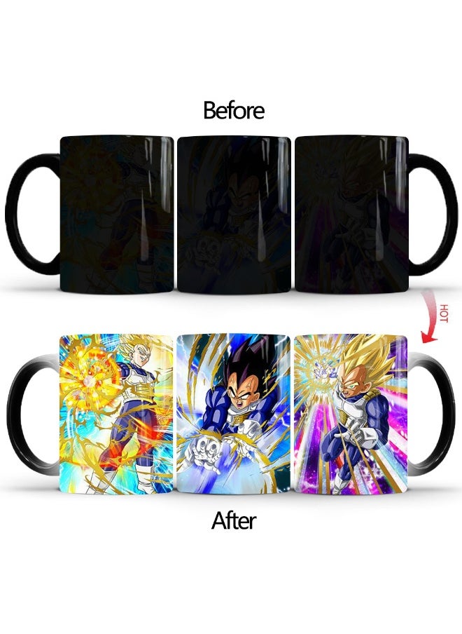 1 Pcs Personality Creative Dragon Ball Super Color-Changing Mug Printed Ceramic Mug 350ml