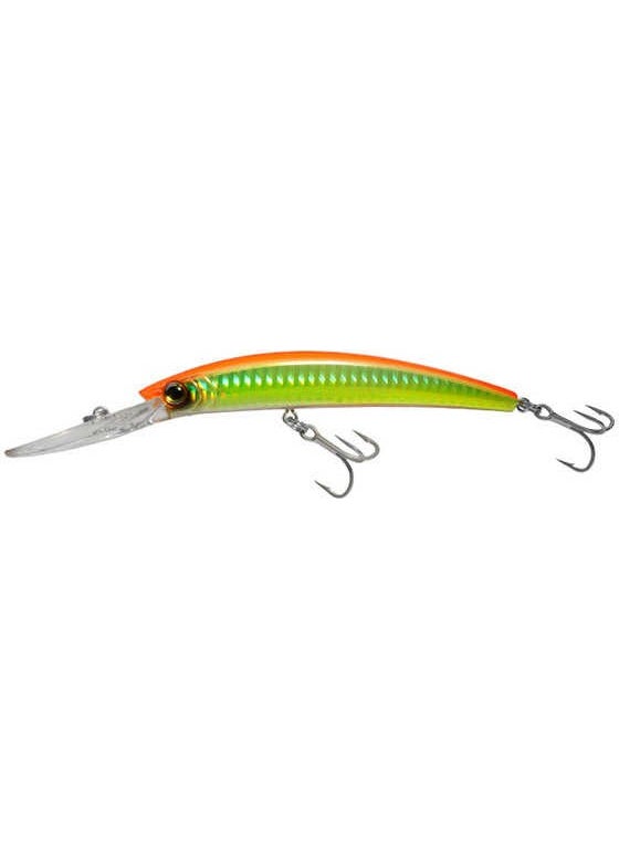 Crystal Minnow Deep Diver Floating Model Fish HOBG-90MM