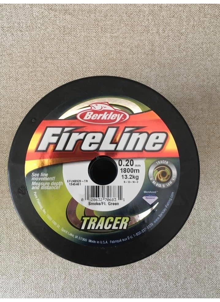 Fireline Tracer Rope Fishing Line 0,20MM 1800 Meters