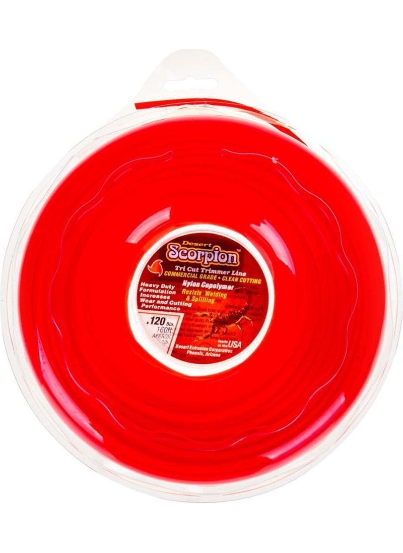 Scorpion DX221358 Fishing Line Three Corners 3.3mm 41M