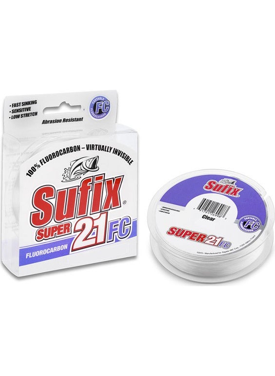 Super 21 Fc Fluorocarbon Transparent Fishing Line