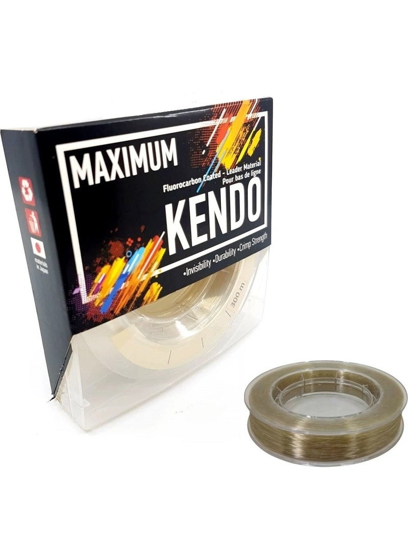 Maximum Fc Coated 300MT 0.22MM Fluorocarbon Coated Fishing Line
