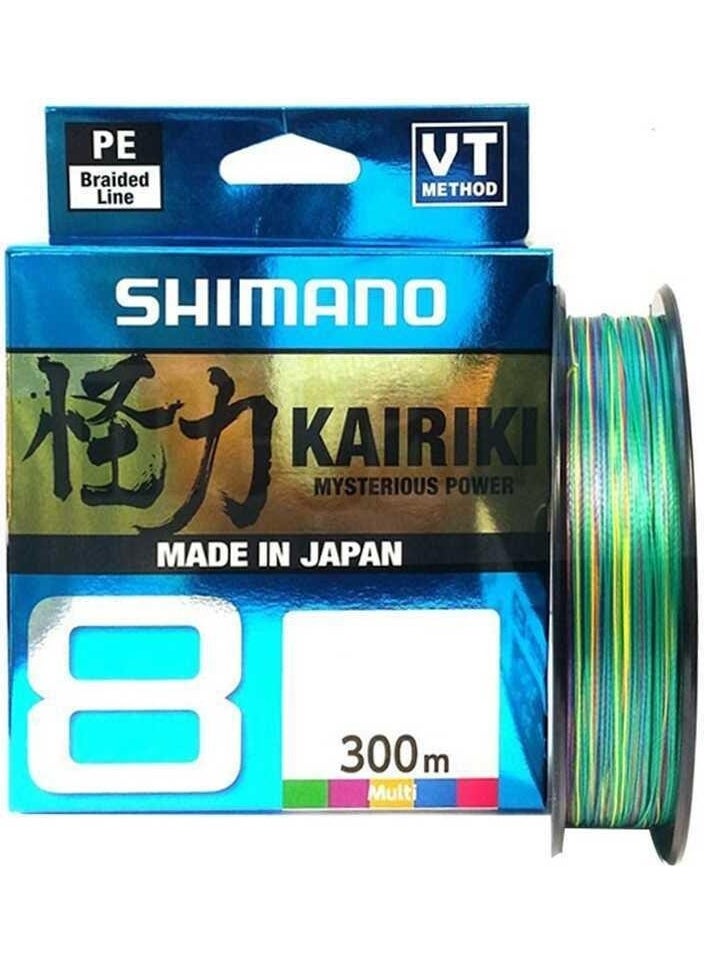 Kairiki 8 300MT Multi Color 0.23MM/22.5KG
