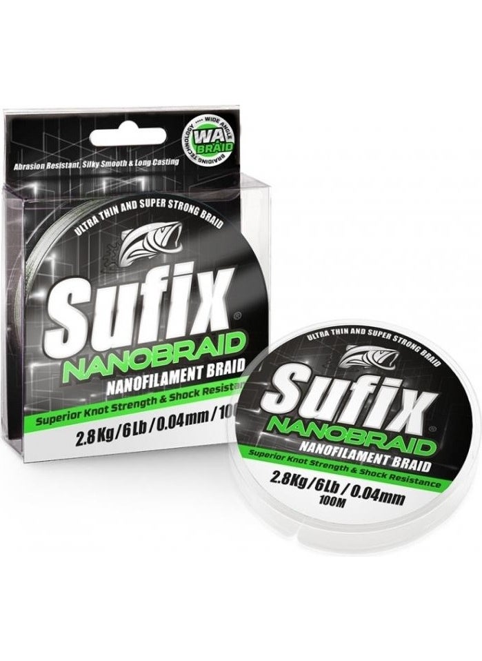 Nanobraid 0.06MM 100M Rope Fishing Line