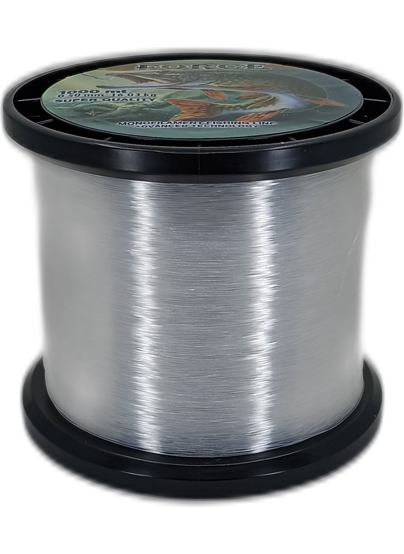 Force 1000M Carp Casting Pike Trout Fishing Line White