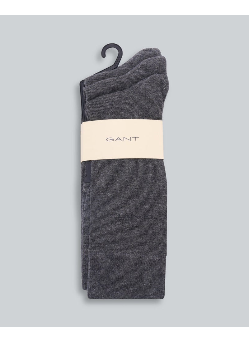 3-Pack Soft Cotton Socks