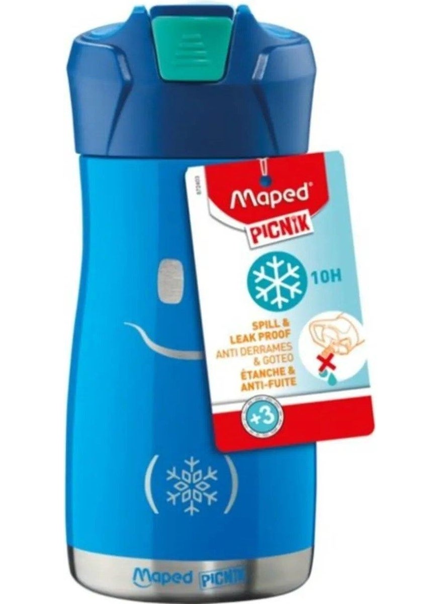 Picnik 350 ml Concept Children's Cold Water Thermos (flask) Blue 872403