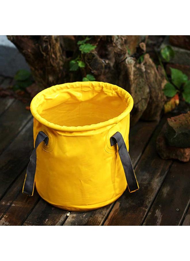 11L Outdoor Fishing Camping Folding Water Bucket Collapsible Container