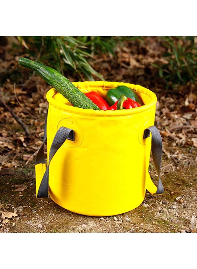 11L Outdoor Fishing Camping Folding Water Bucket Collapsible Container