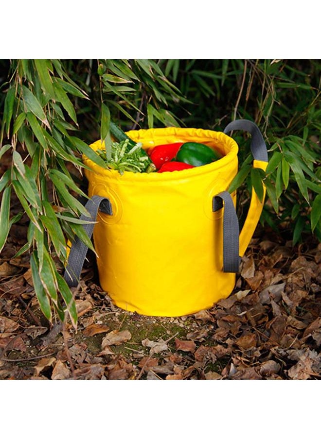 11L Outdoor Fishing Camping Folding Water Bucket Collapsible Container