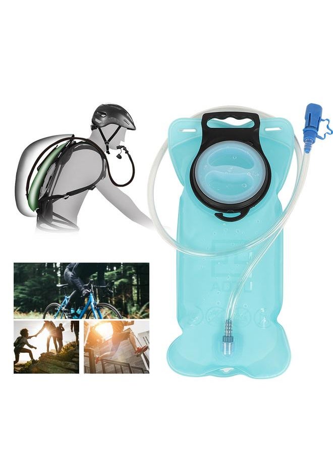 2L Outdoor Portable TPU Water Bladder Sports Drinking Folding Hydration Bag with Tube