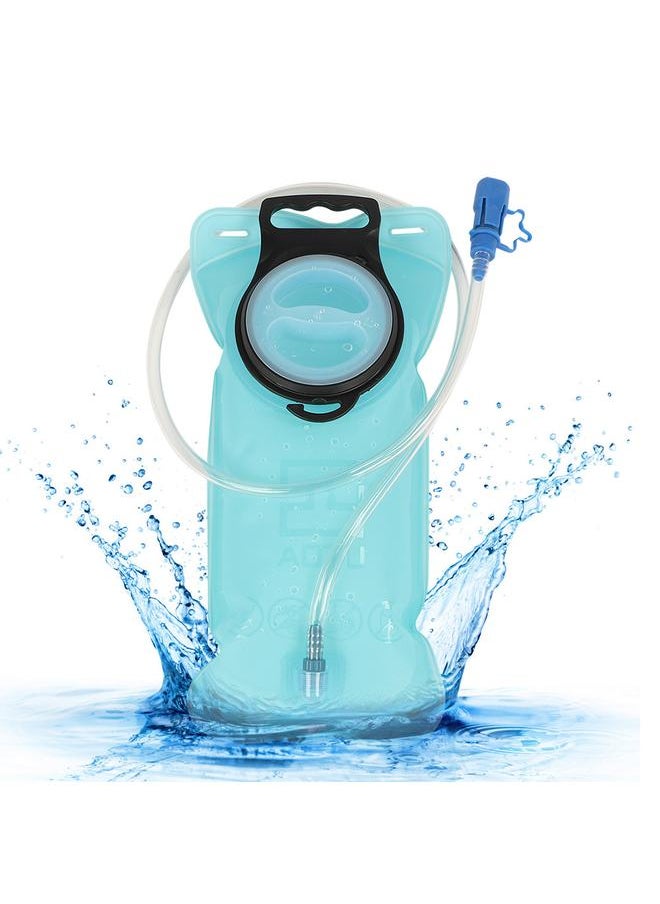 2L Outdoor Portable TPU Water Bladder Sports Drinking Folding Hydration Bag with Tube
