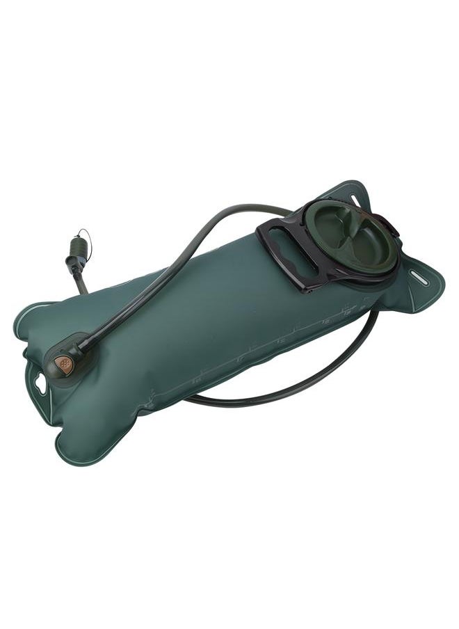 Food Grade TPU Navy Green Large Opening Water Storage Bladder Bag for Outdoor Cycling(3L)