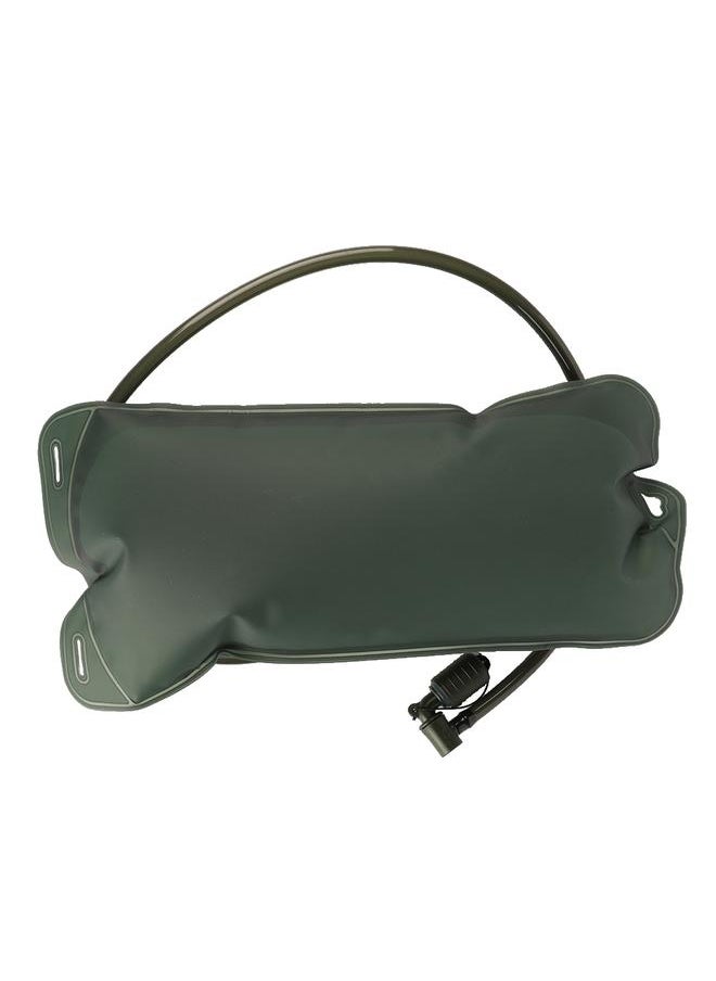 2L Portable TPU Water Bladder Hydration Bag For Camping Hiking Climbing(army green)