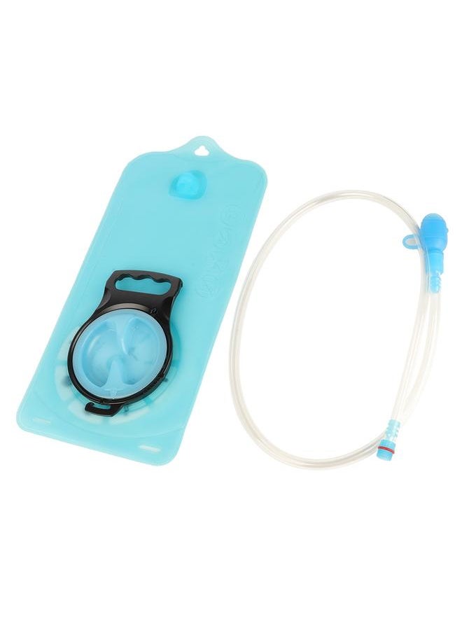 2L Portable TPU Water Bladder Hydration Bag For Camping Hiking Climbing(blue)