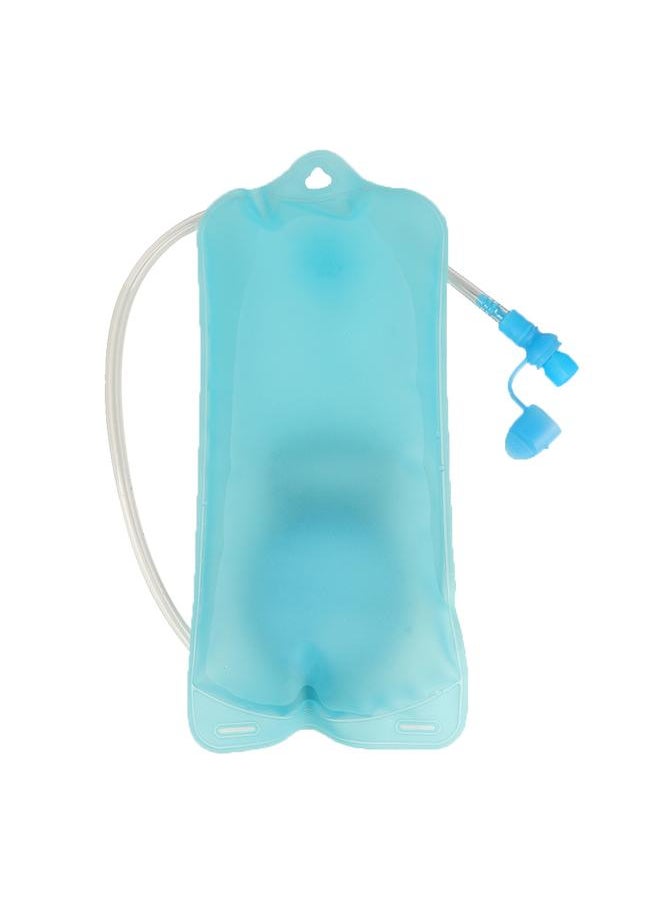 2L Portable TPU Water Bladder Hydration Bag For Camping Hiking Climbing(blue)