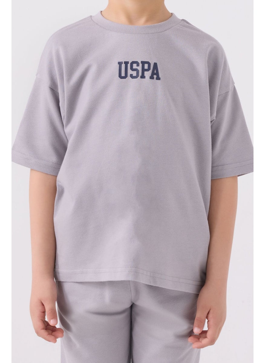 Boys Bermuda Set Gray