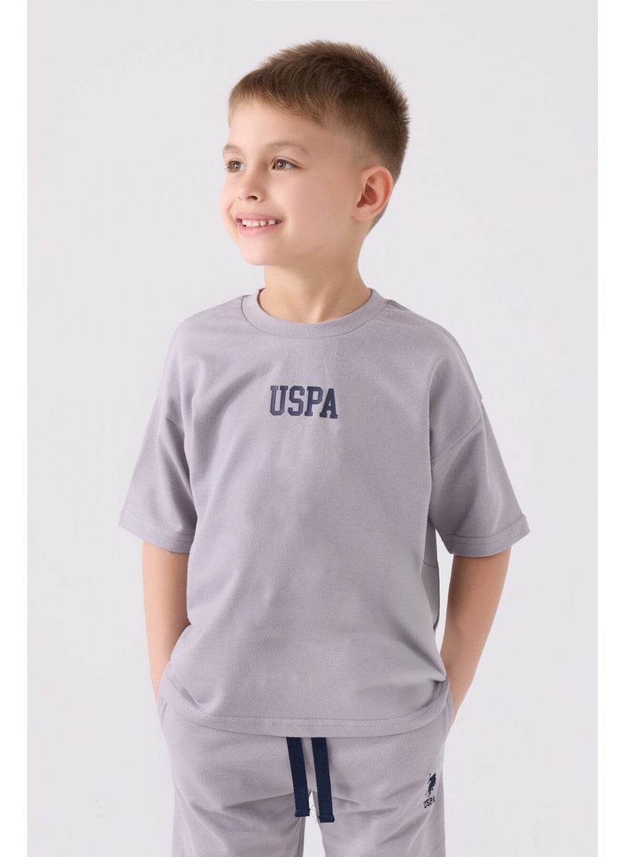 Boys Bermuda Set Gray
