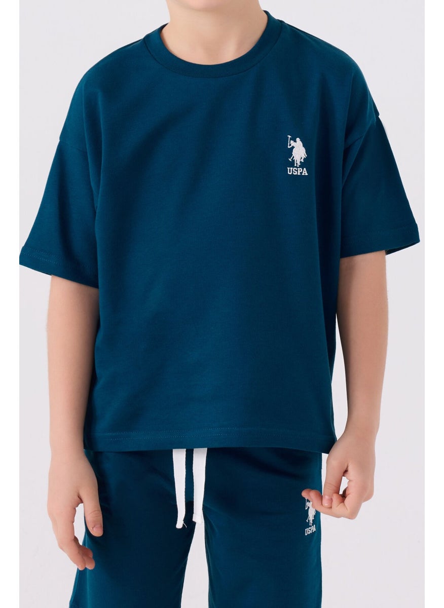 Boys Bermuda Suit Petrol