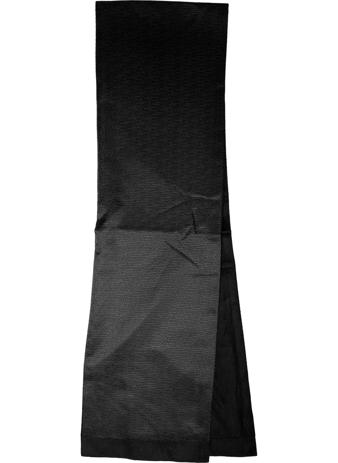 Gift Striped Patterned Satin Thin Cashmere Textured Warm Soft Winter Scarf