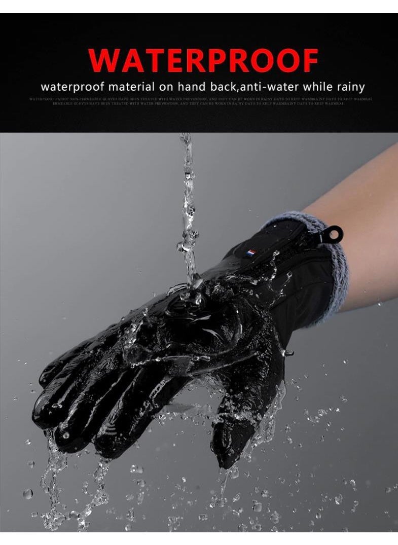 Touch Windproof Anti-Slip Thermal Gloves