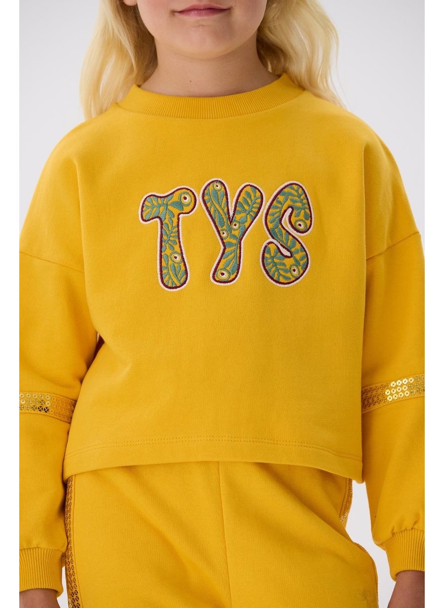Bg Store Girl Mustard Sweatshirt