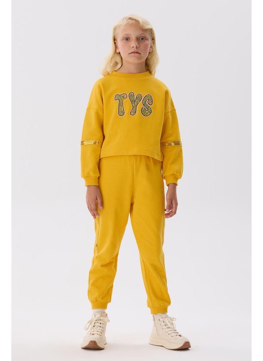 Bg Store Girl Mustard Sweatshirt