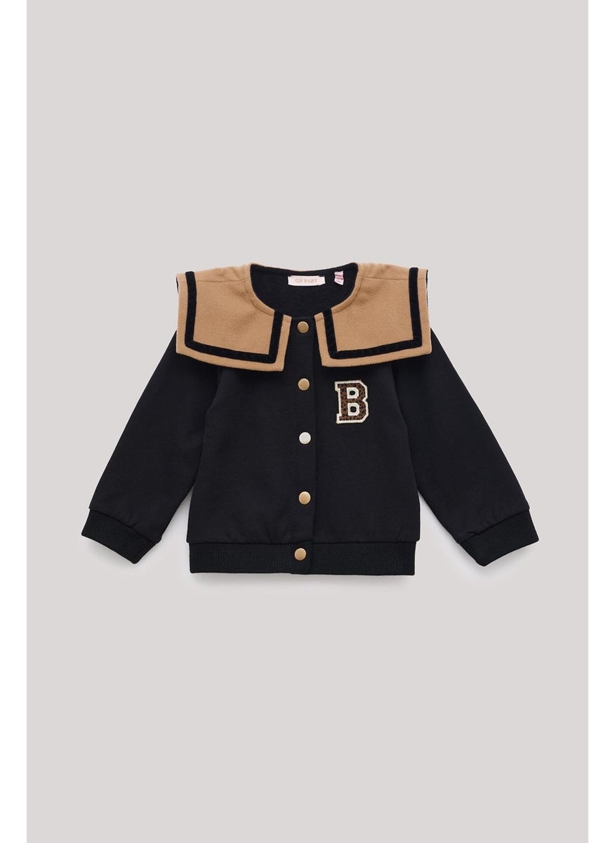 Bg Store Baby Girl Black Sweatshirt