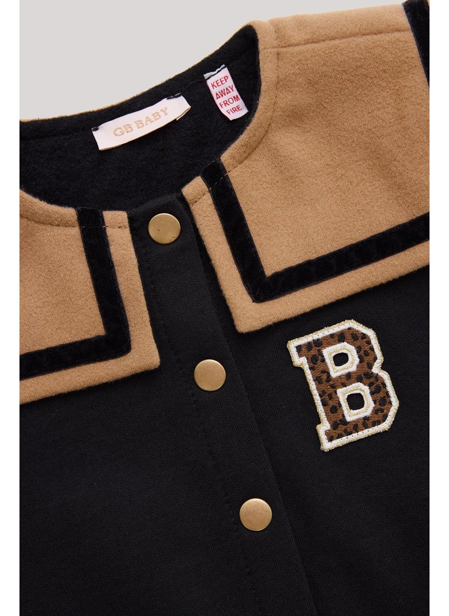 Bg Store Baby Girl Black Sweatshirt