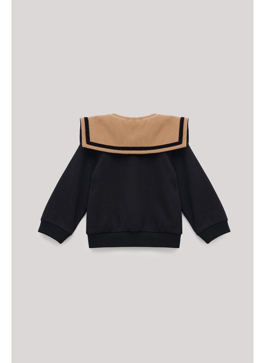 Bg Store Baby Girl Black Sweatshirt