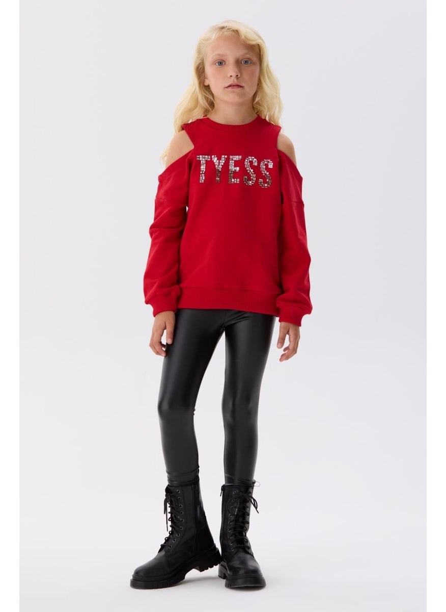 Bg Store Girl Red Sweatshirt