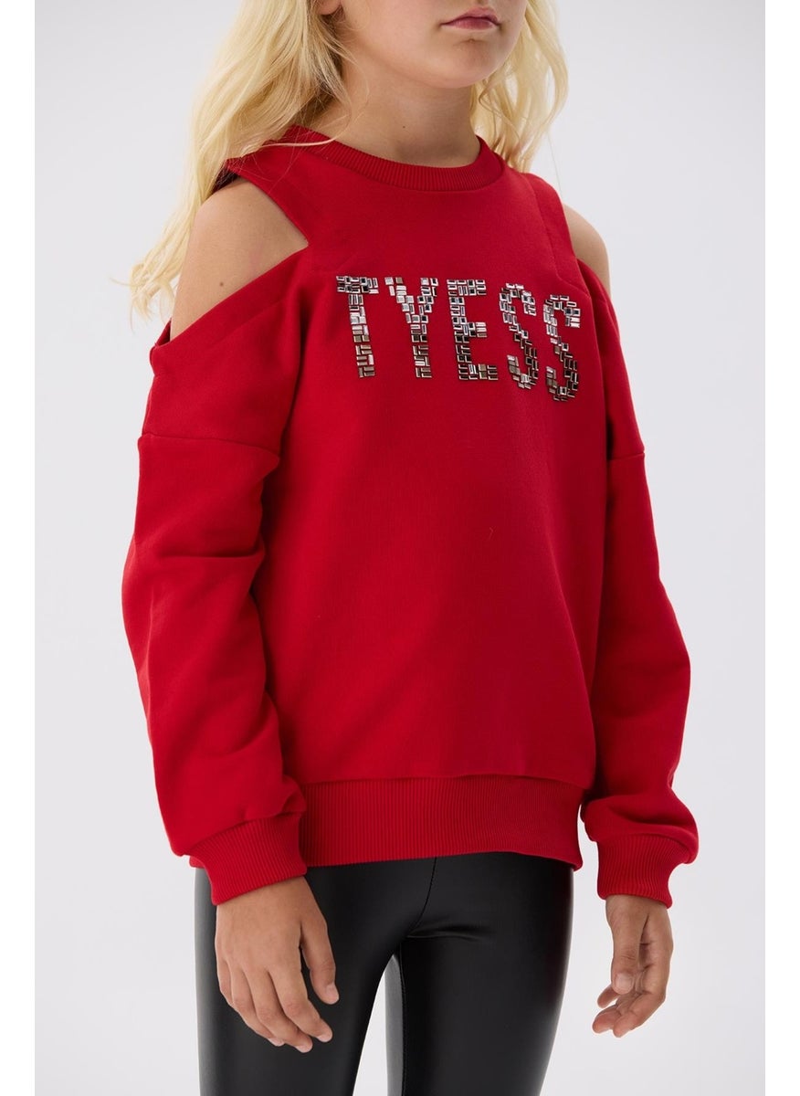 Bg Store Girl Red Sweatshirt
