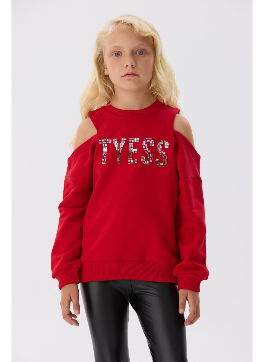 Bg Store Girl Red Sweatshirt