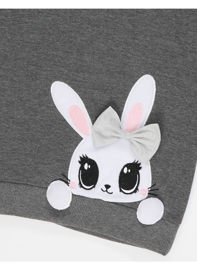 Cute Rabbit Girl Sweatshirt