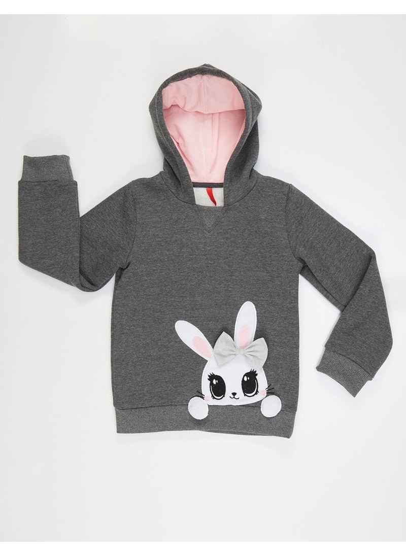 Cute Rabbit Girl Sweatshirt