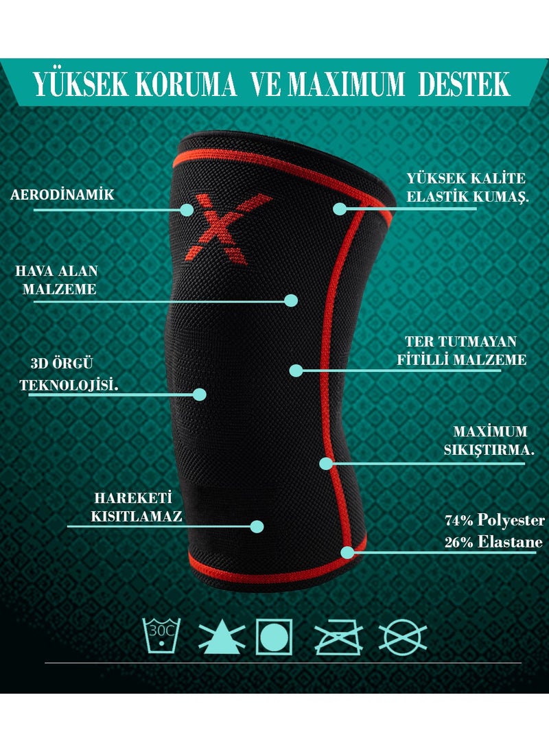 Fitness Sports Knee Brace, Orthopedic Training Knee Brace, Knee Sleeve Unisex 1 Piece