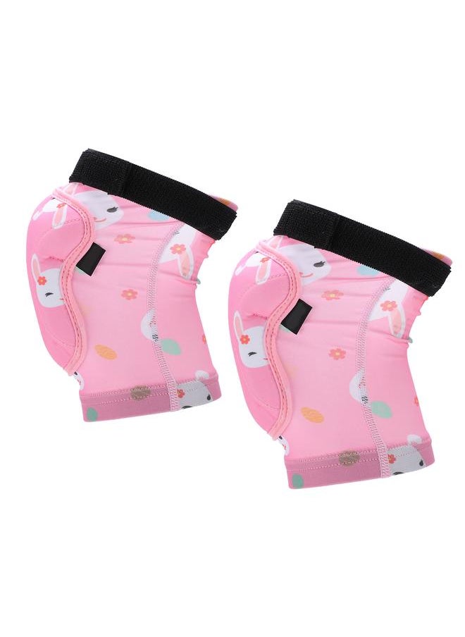 PROPRO Kids Knee Pads Innovative Soft EVA Protective Gear for RollerSkating Riding Outdoor Sports(Pink XS)
