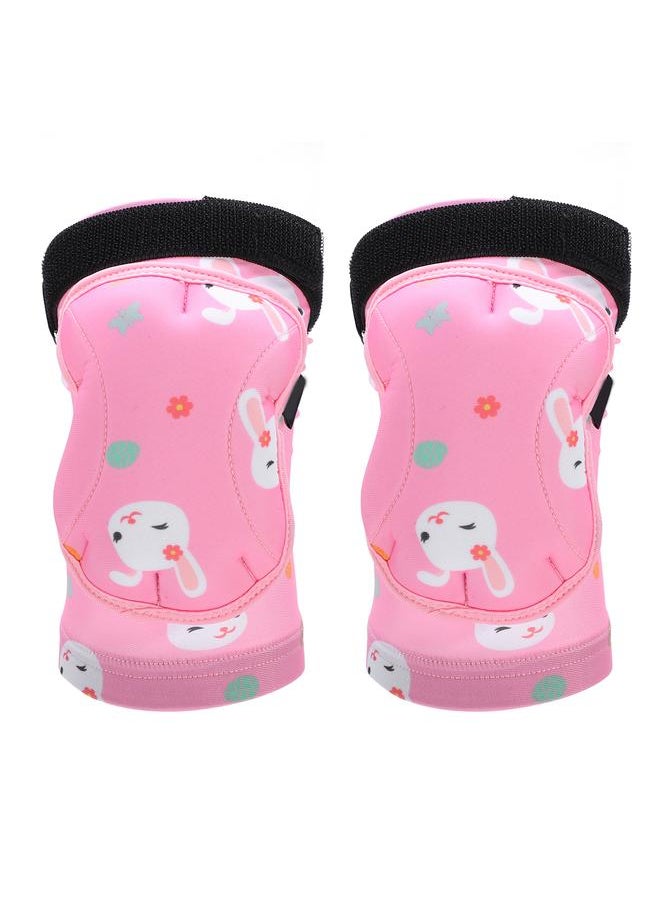 PROPRO Kids Knee Pads Innovative Soft EVA Protective Gear for RollerSkating Riding Outdoor Sports(Pink XS)