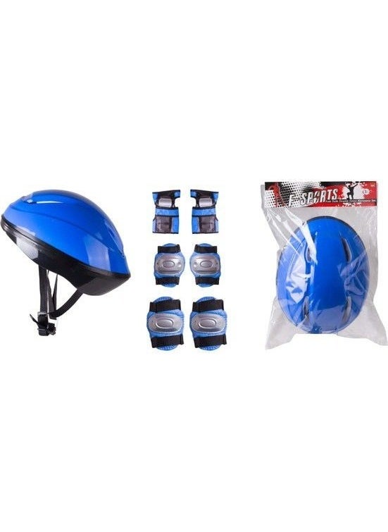 Helmet Knee Pad Elbow Pad Protective Set Skate Scooter Skateboard Protective Set