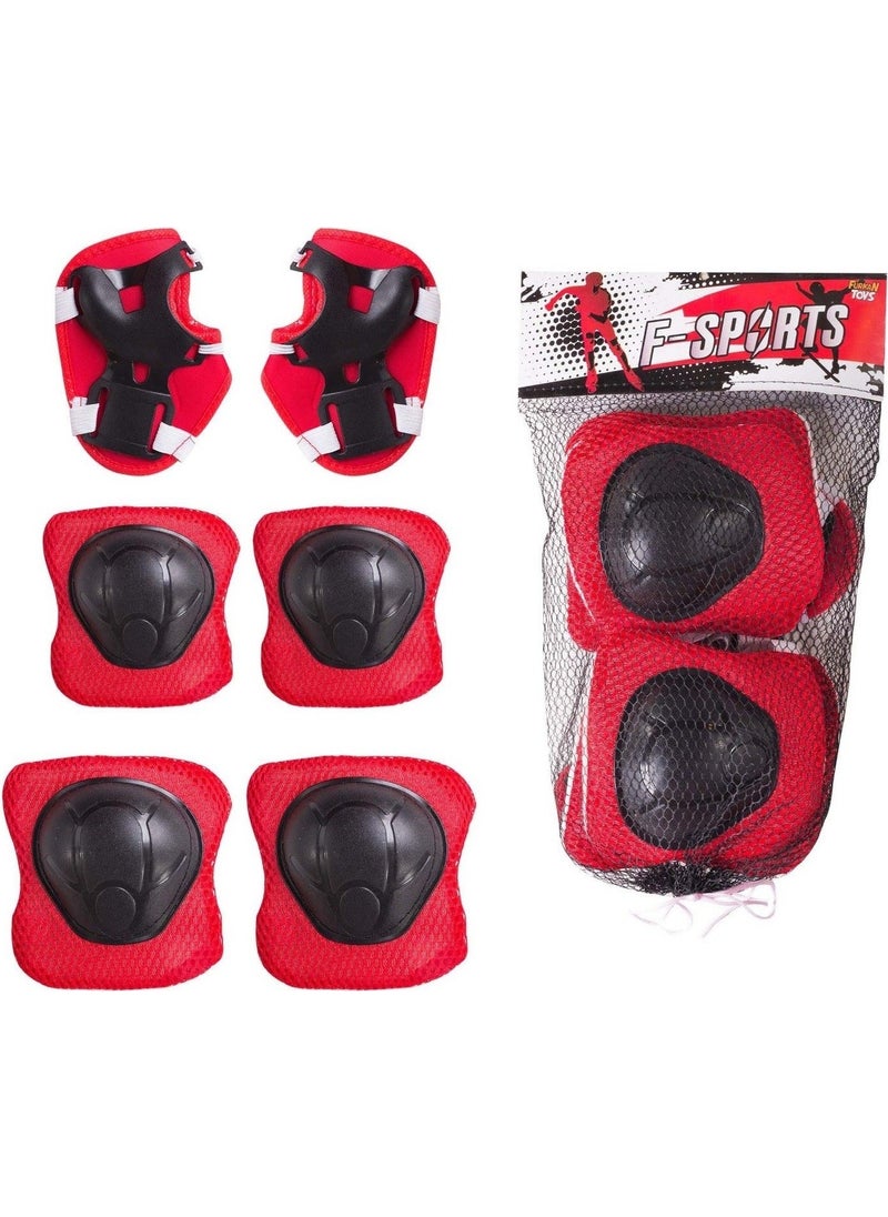 Helmet Knee Pad Elbow Pad Protective Set Skate Scooter Skateboard Protective Set