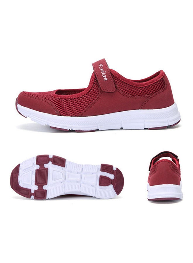 Air Permeable Rocking Comfort Shoes Red