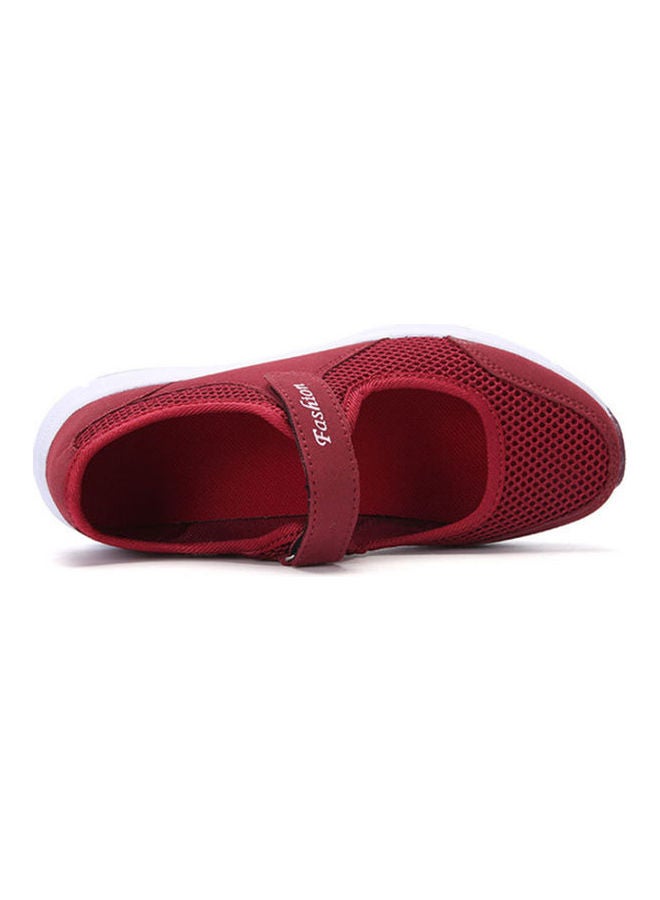 Air Permeable Rocking Comfort Shoes Red