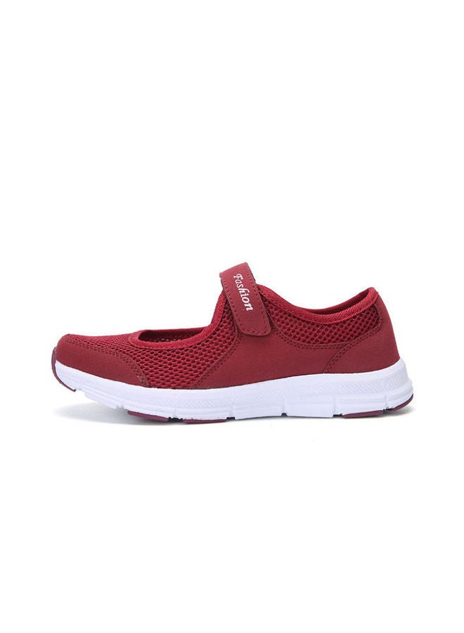 Air Permeable Rocking Comfort Shoes Red